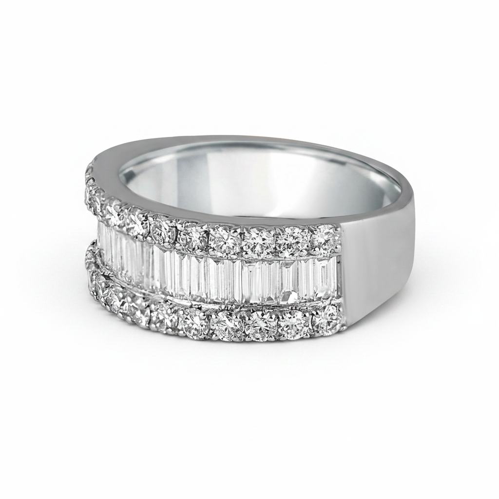 Icy Horizon Ring