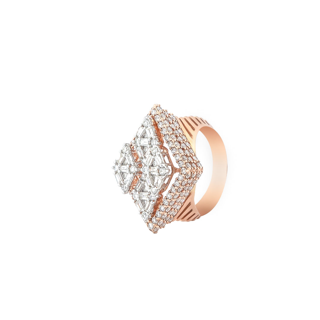 Twilight Spark Diamond Ring