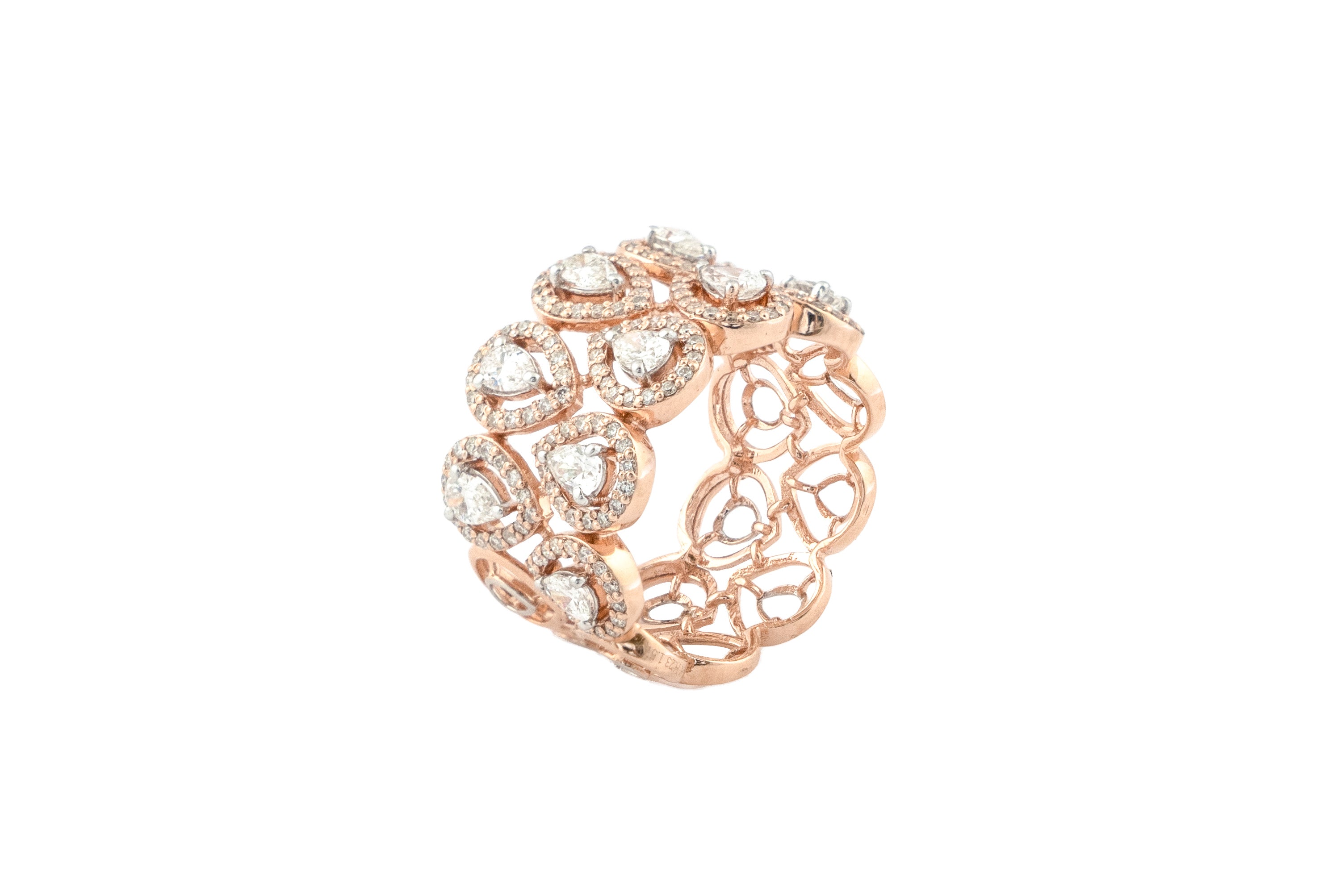 Glam Edge Diamond Ring