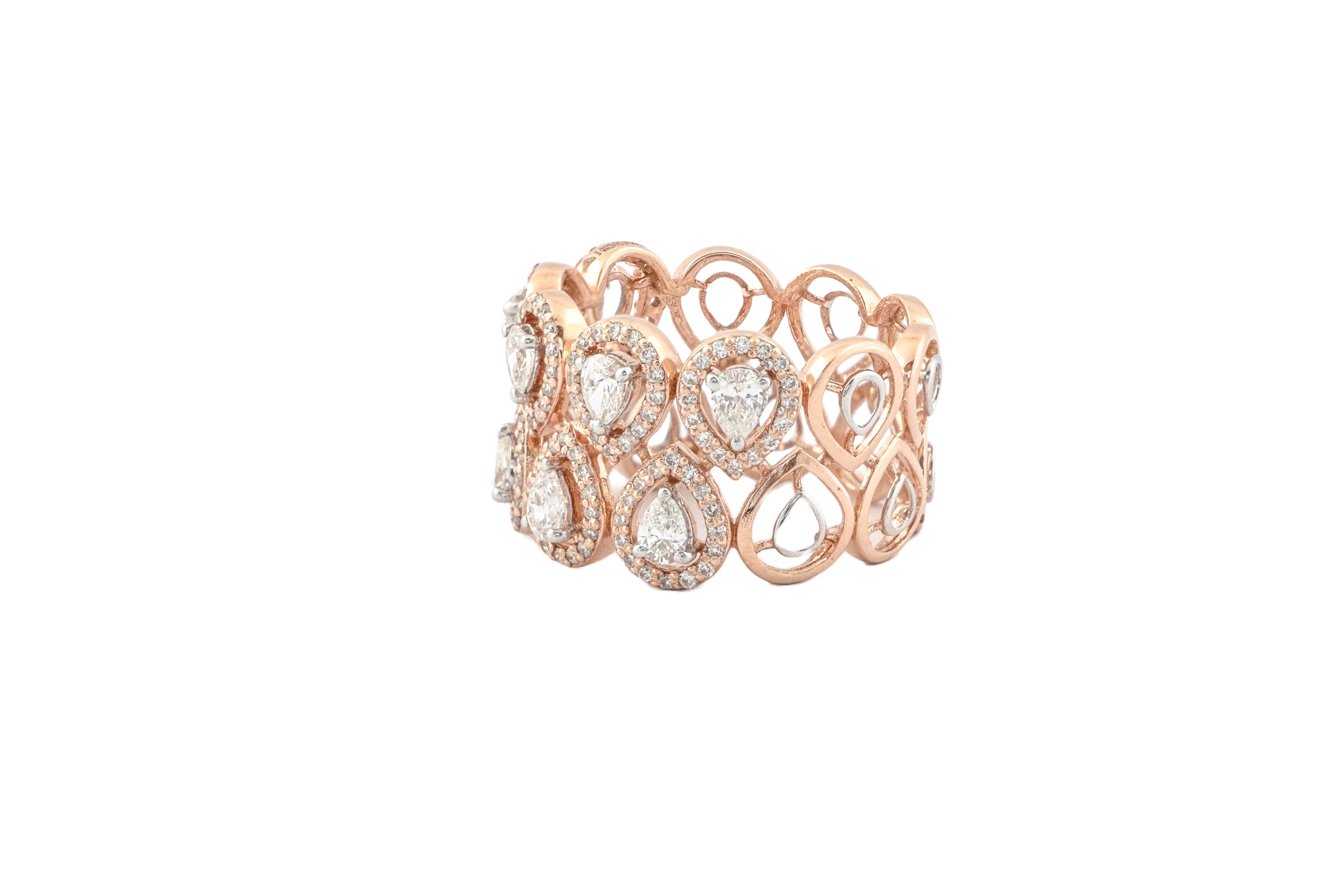 Glam Edge Diamond Ring