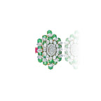 Enchanted Emerald Diamond Ring