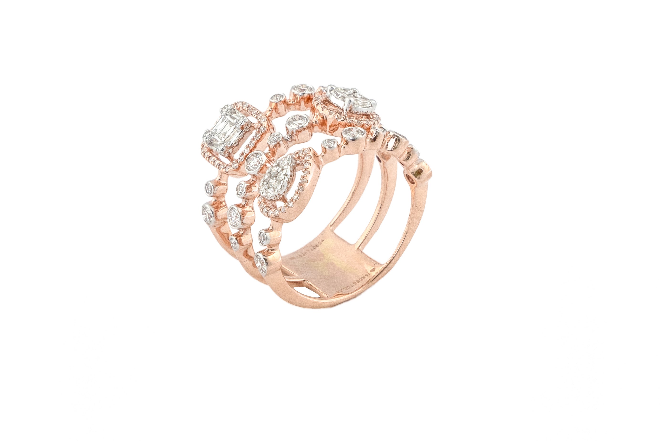 TIERED CLUSTER RING