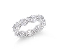 Marquise Trellis Eternity Ring