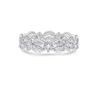 Marquise Trellis Eternity Ring