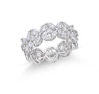 Marquise Blossom Eternity Ring