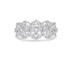 Marquise Blossom Eternity Ring
