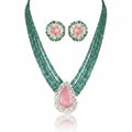 Morganite & Emerald Harmony Set