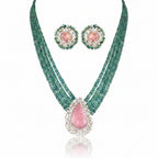 Morganite & Emerald Harmony Set