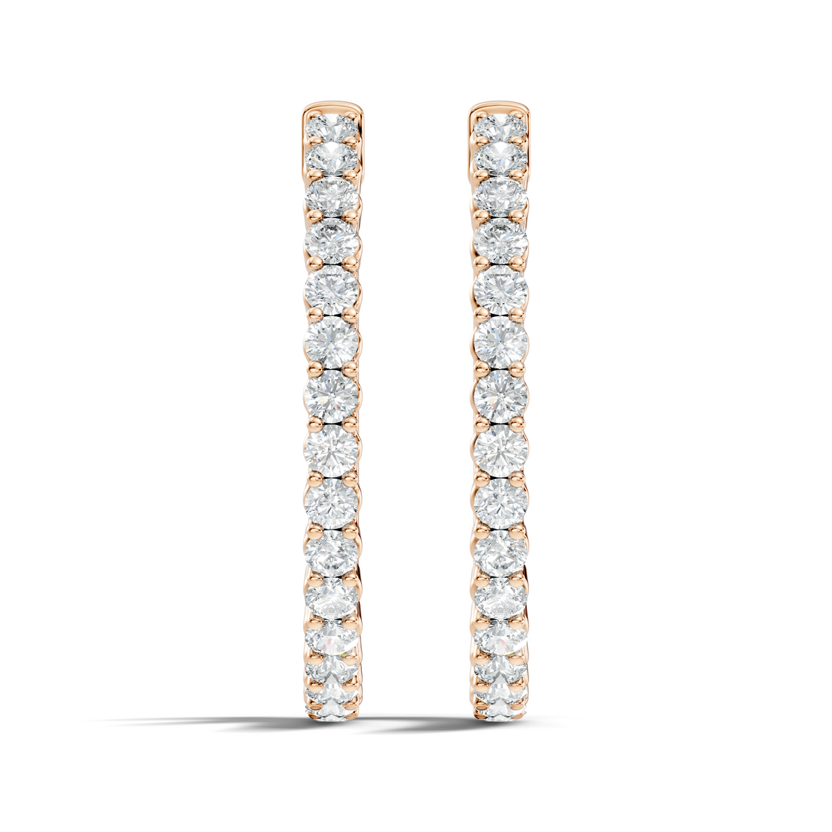 Glare Crescent Hoops