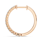 Glare Crescent Hoops