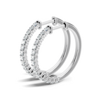 Glare Crescent Hoops