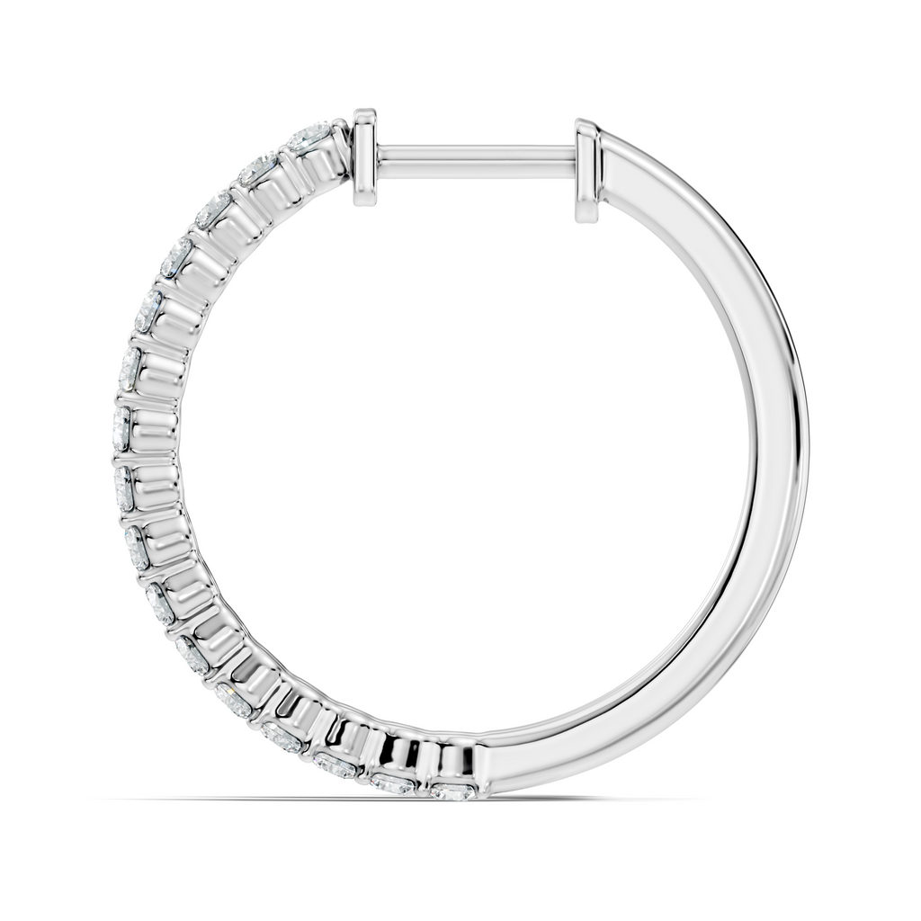 Glare Crescent Hoops