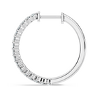 Glare Crescent Hoops