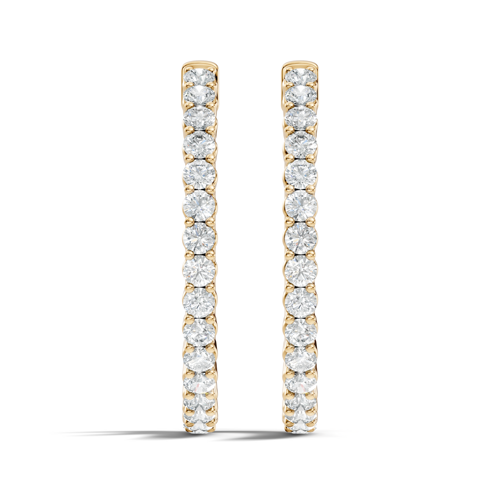 Glare Crescent Hoops