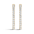 Glare Crescent Hoops