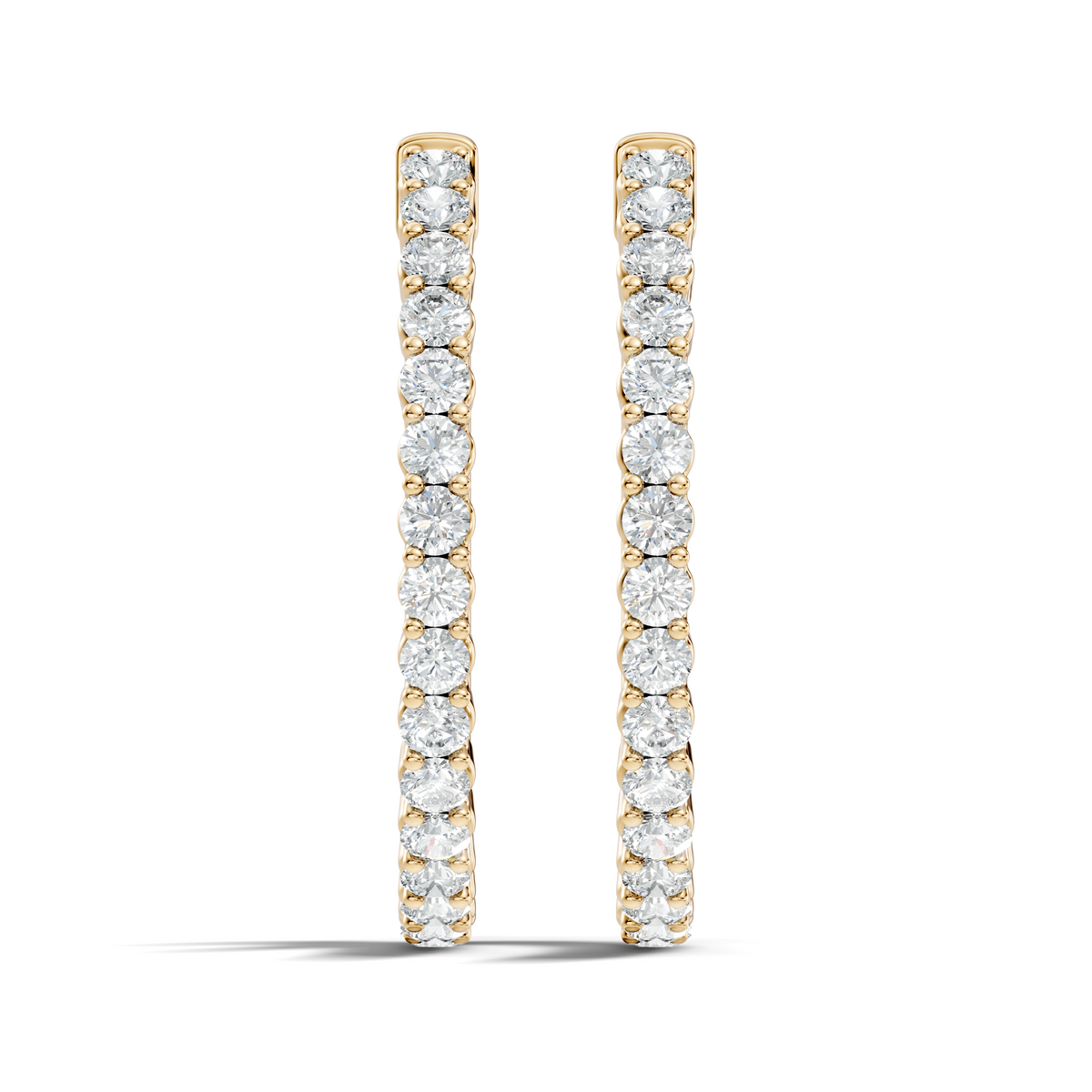 Glare Crescent Hoops