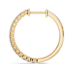 Glare Crescent Hoops