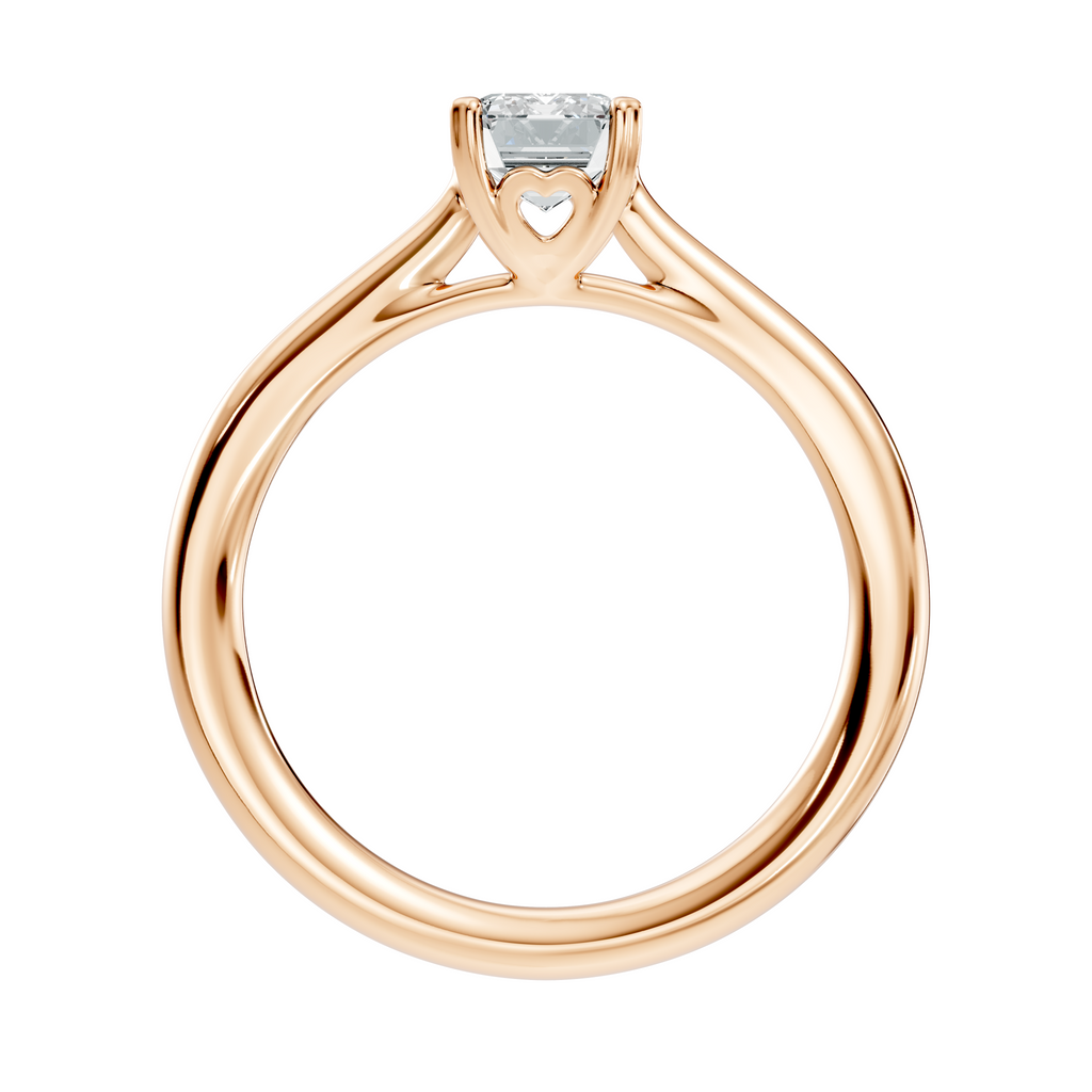 Amour Emerald-Cut Solitaire