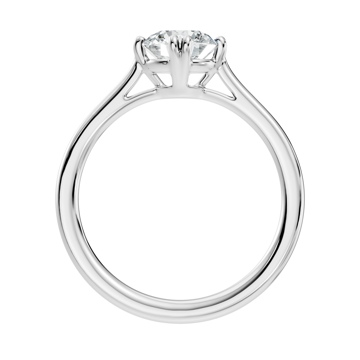 Meridian Round Solitaire