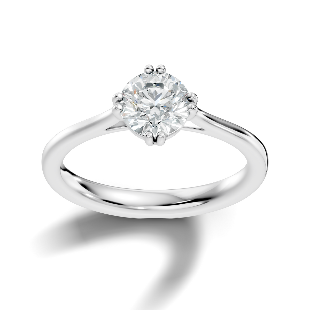 Meridian Round Solitaire