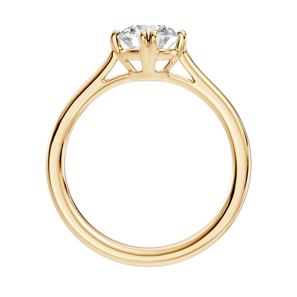 Meridian Round Solitaire
