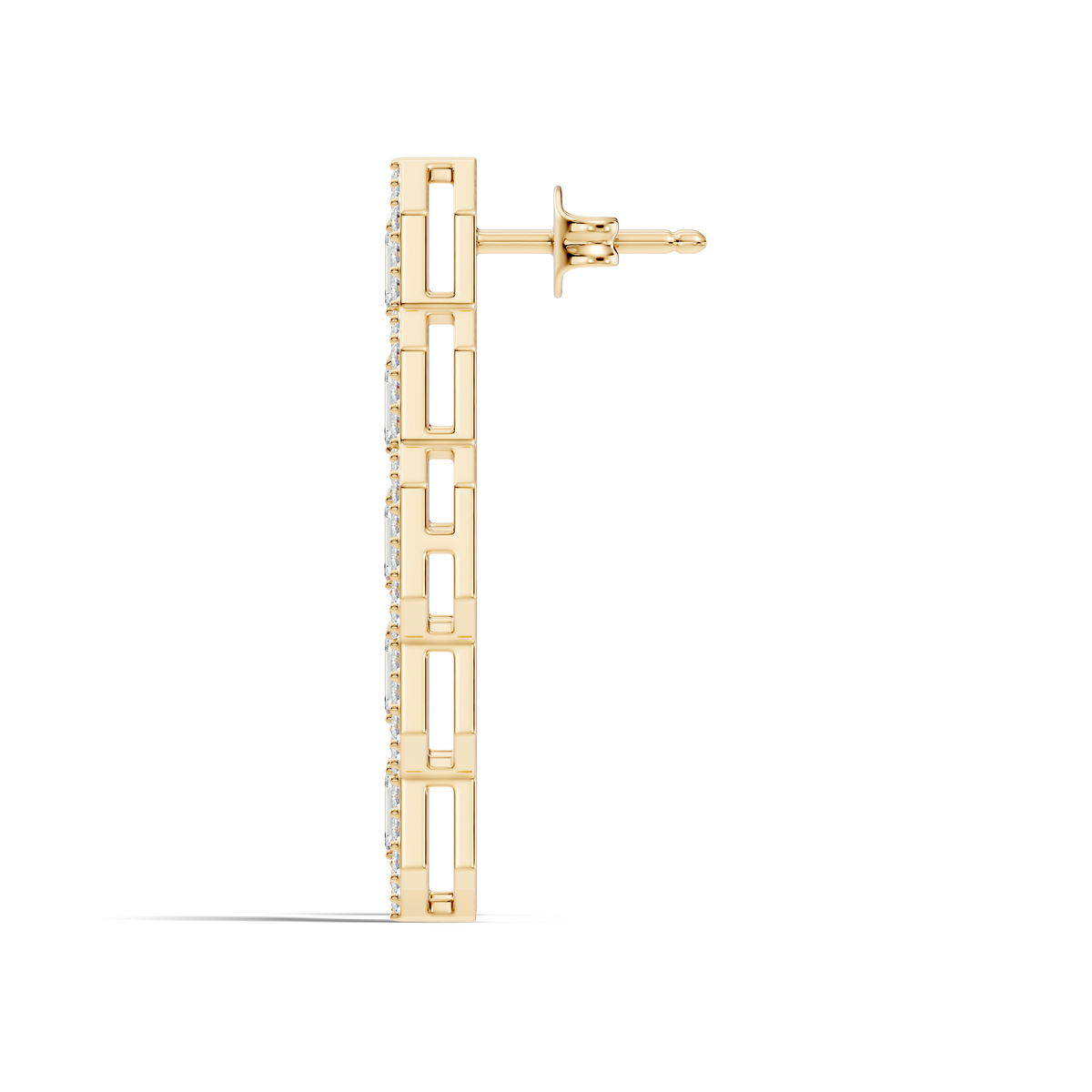 Lattice Shield Earrings