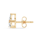 Pear-Cut Trinity Studs