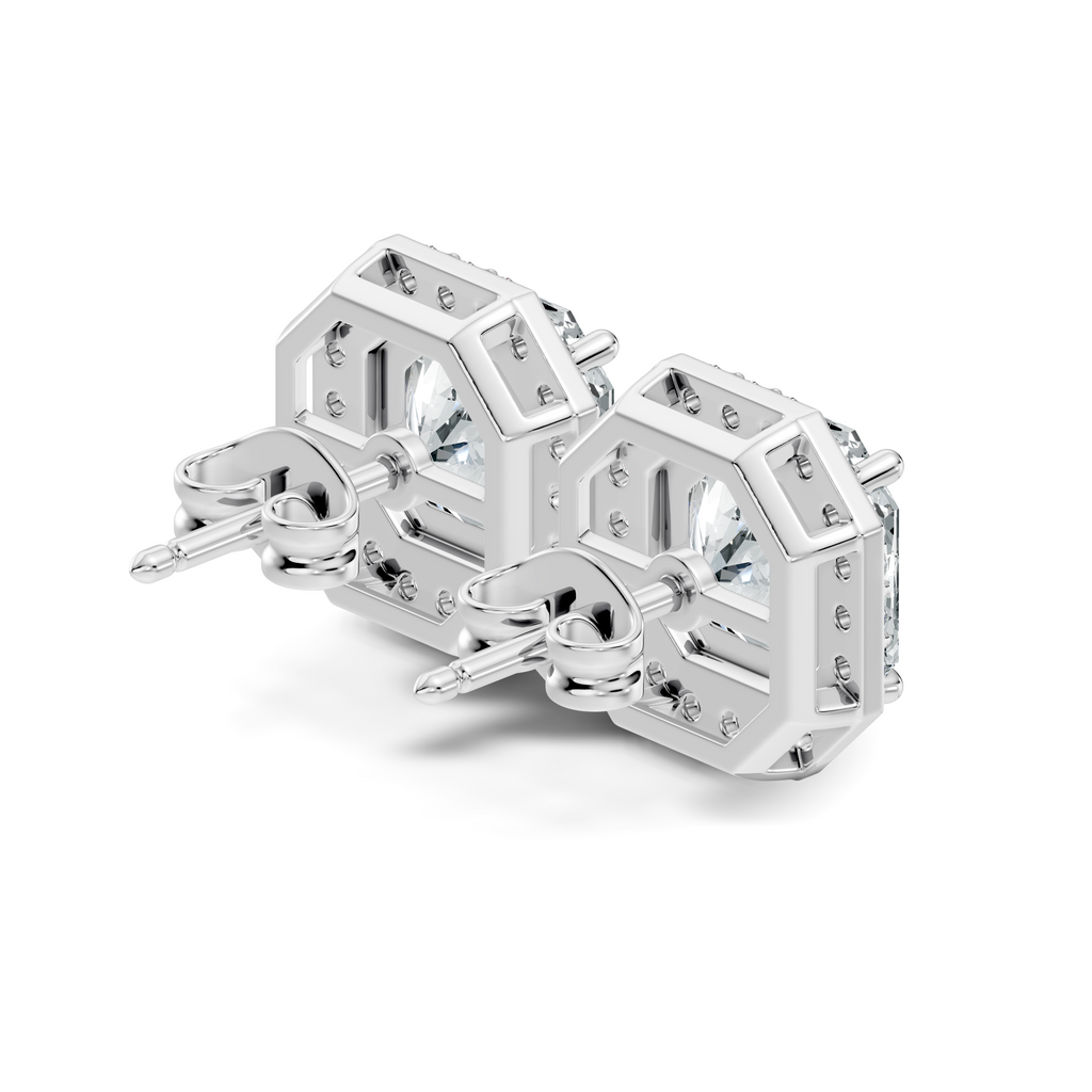 Cushion Imperial Studs