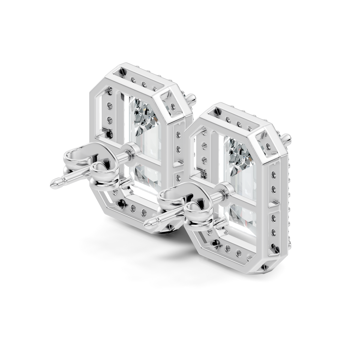 Majestic Bezel Studs