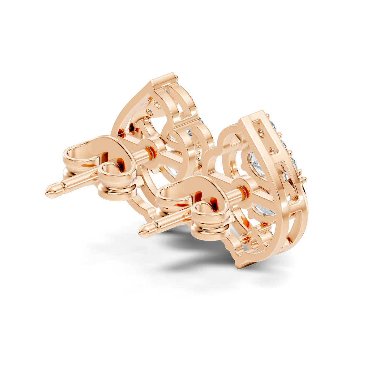 Dewdrop Filigree Studs