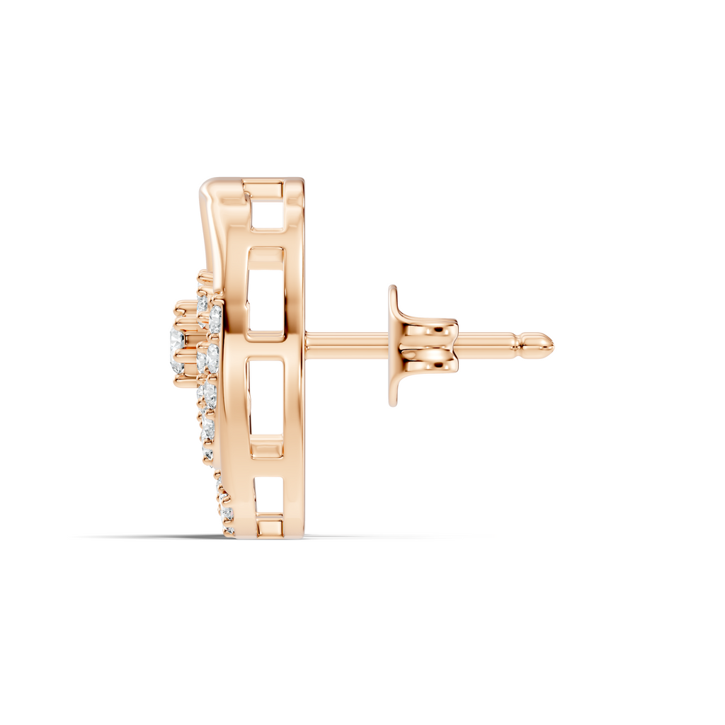 Radiant Spiral Studs