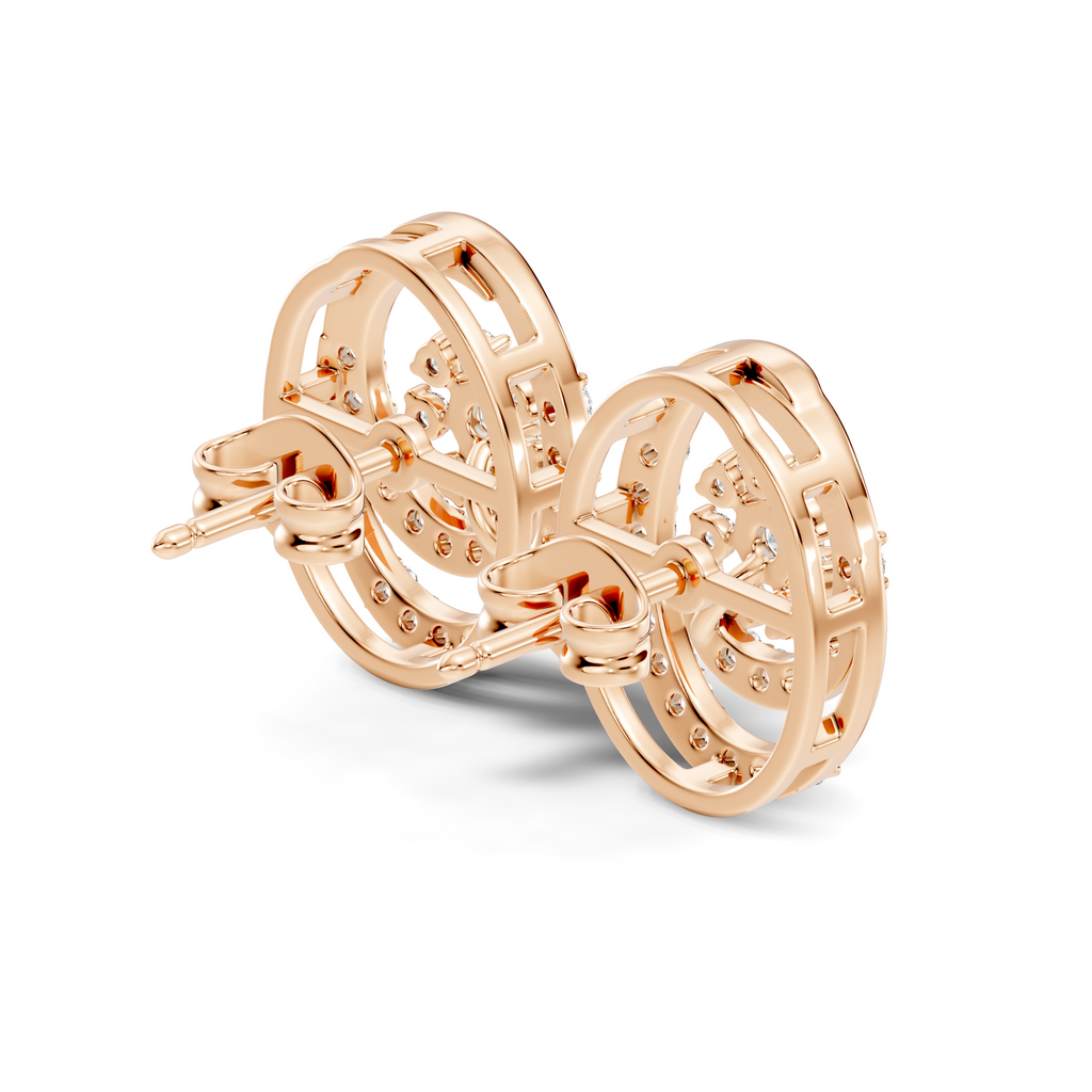 Radiant Spiral Studs