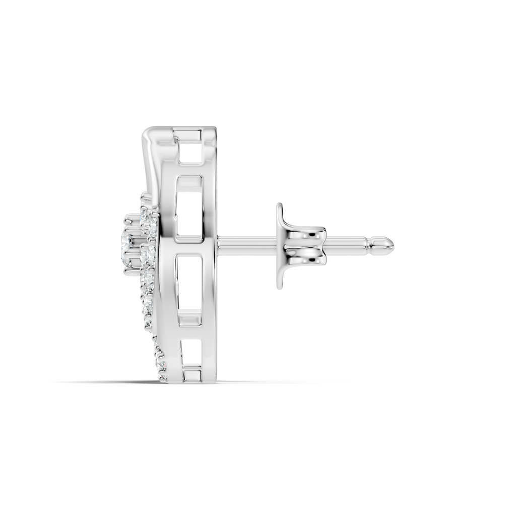 Radiant Spiral Studs