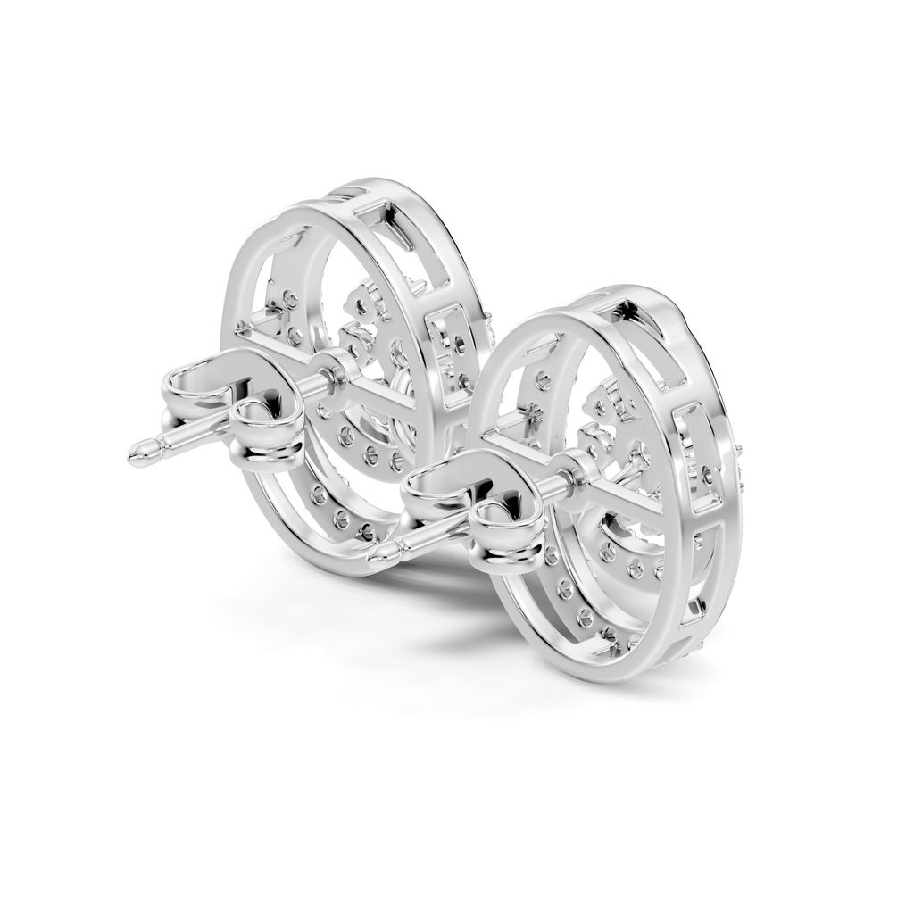 Radiant Spiral Studs