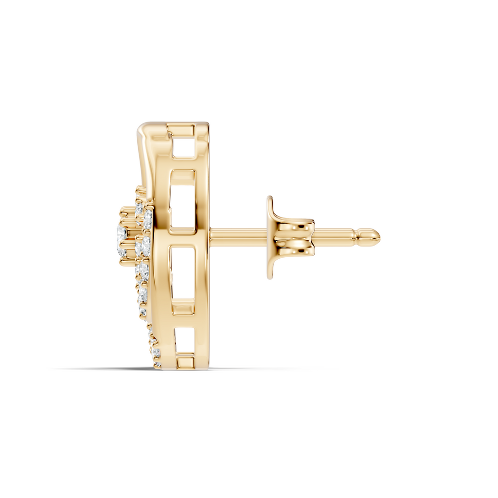 Radiant Spiral Studs