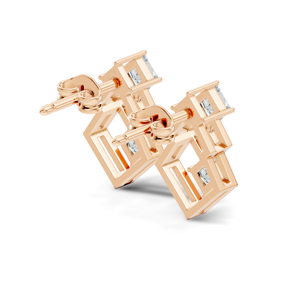 Cubic Silhouette Drops