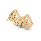 Origami Crystal Studs
