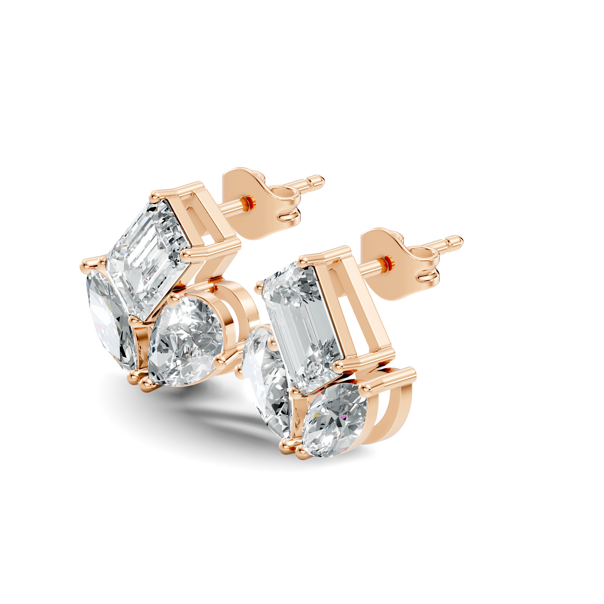 Winged Trio Studs