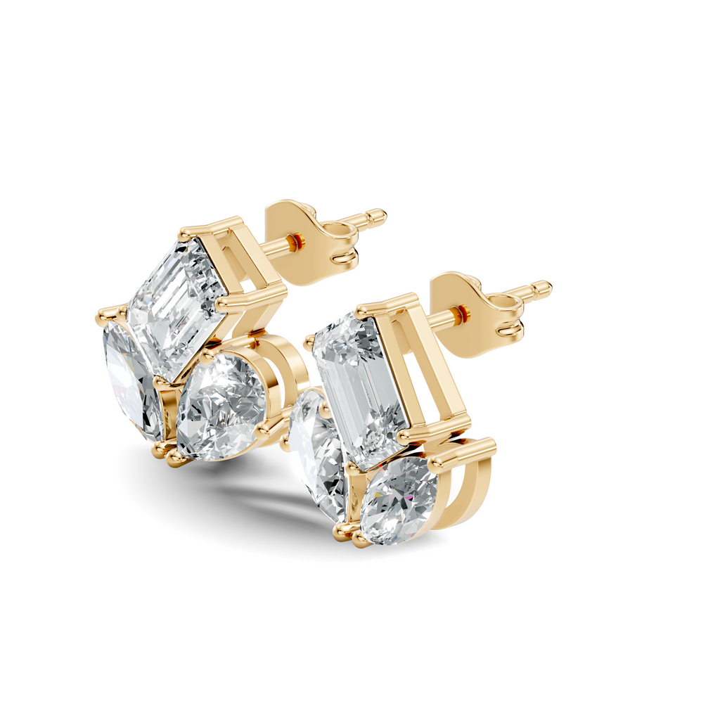 Winged Trio Studs