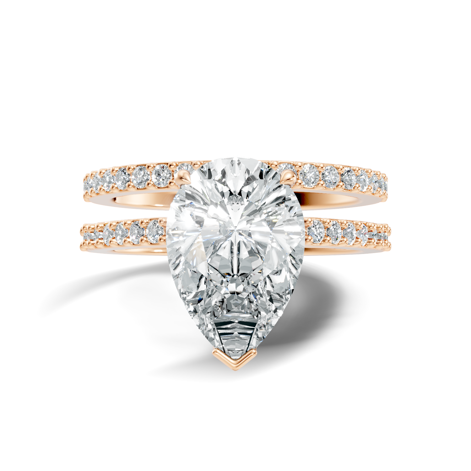 Aurelia Double-Band Solitaire