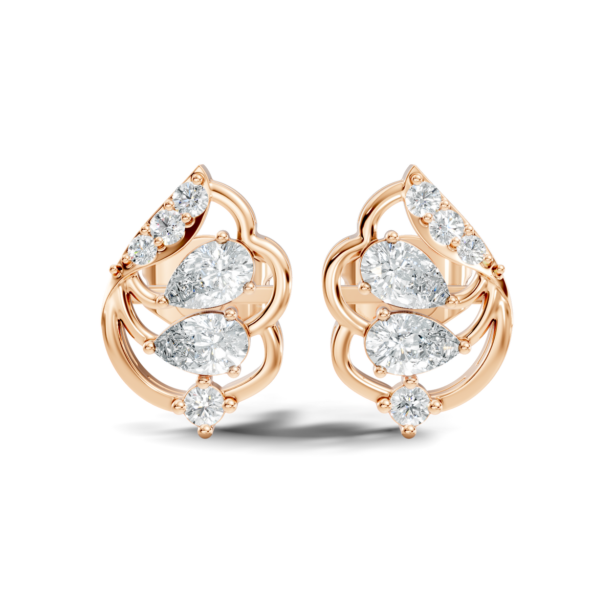 Dewdrop Filigree Studs