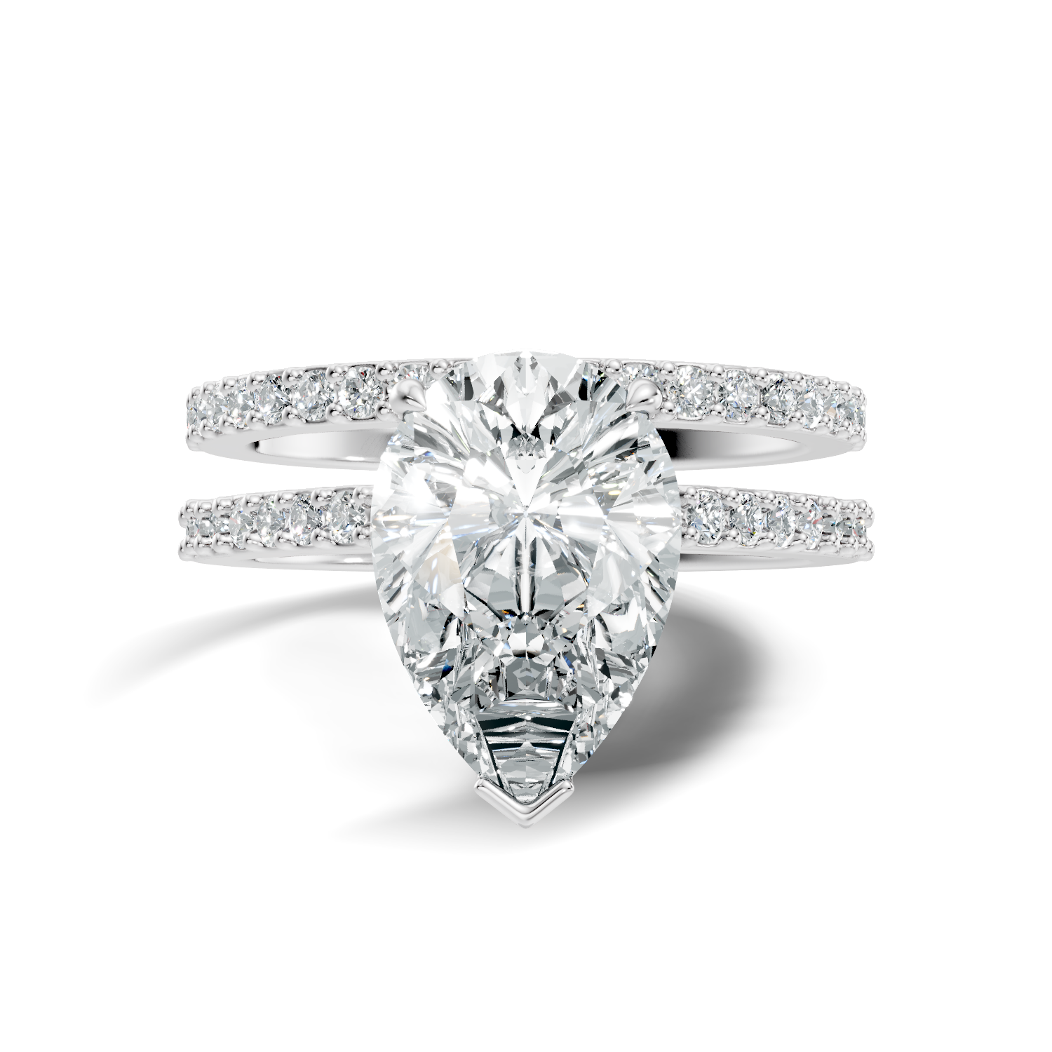 Aurelia Double-Band Solitaire