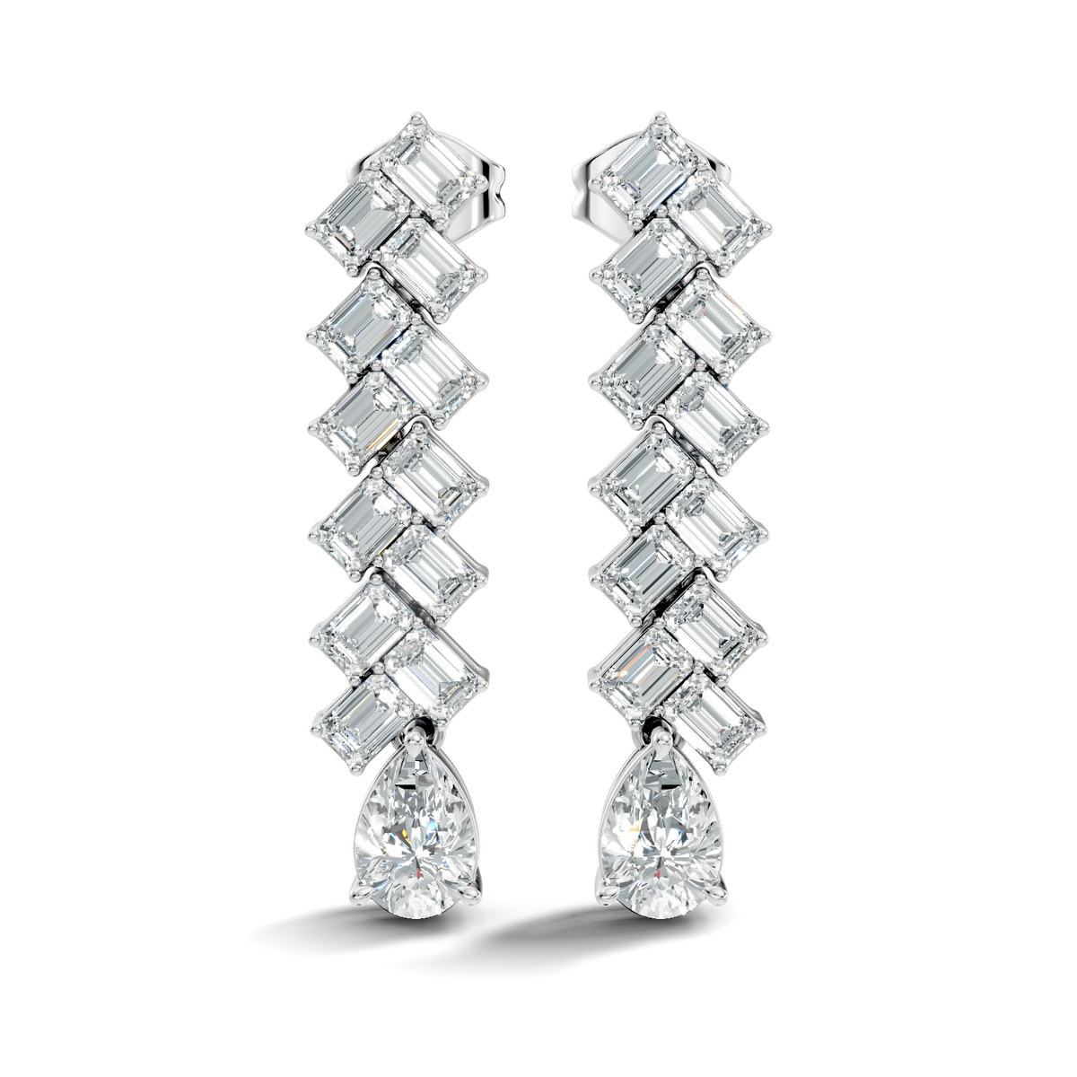 Crystal Herringbone Drops