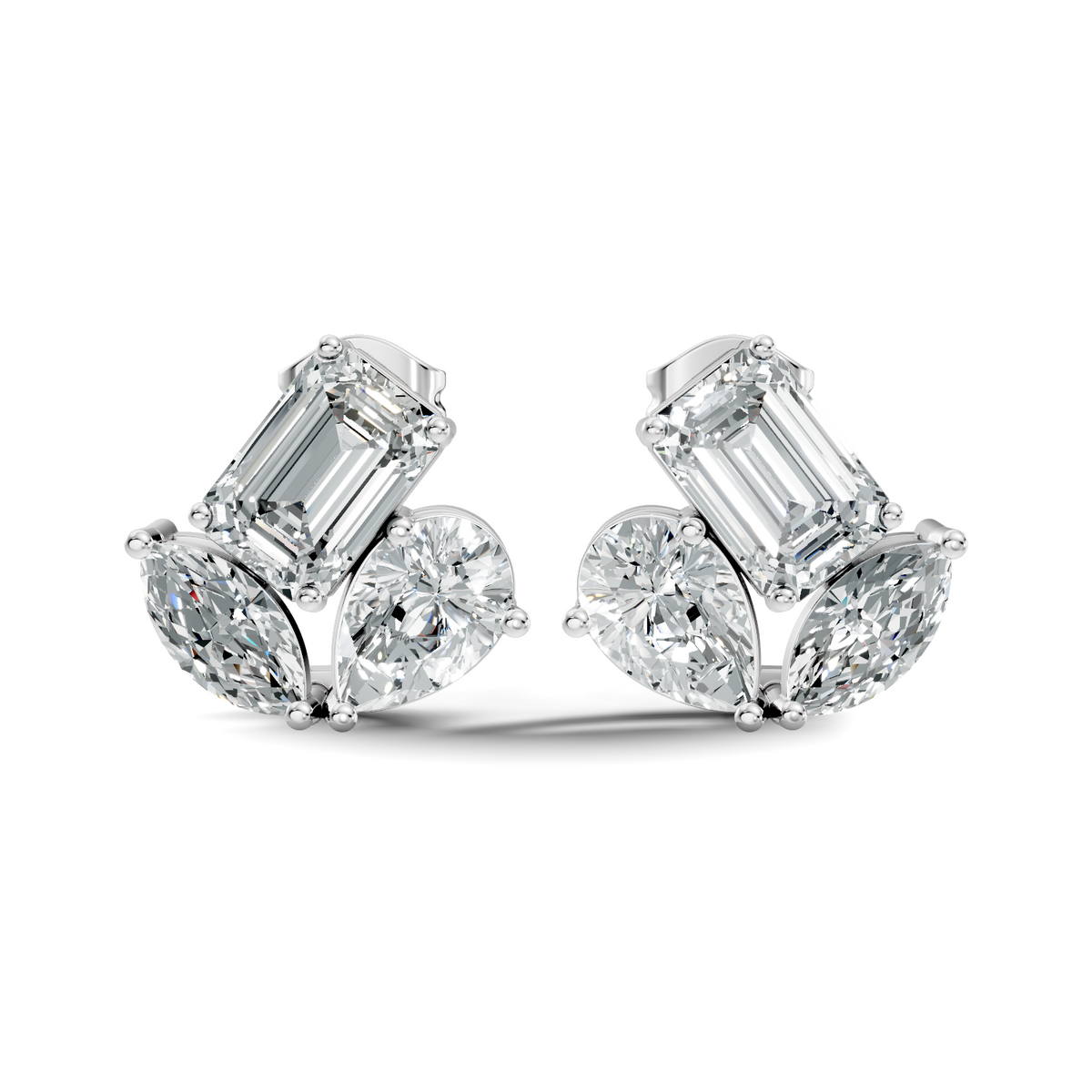 Winged Trio Studs