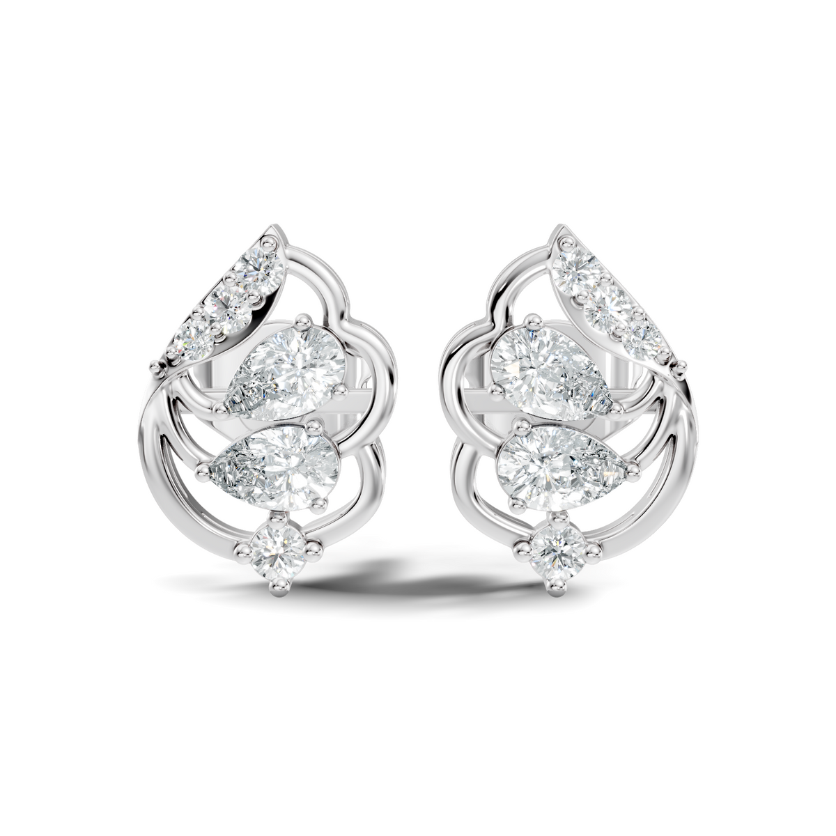 Dewdrop Filigree Studs