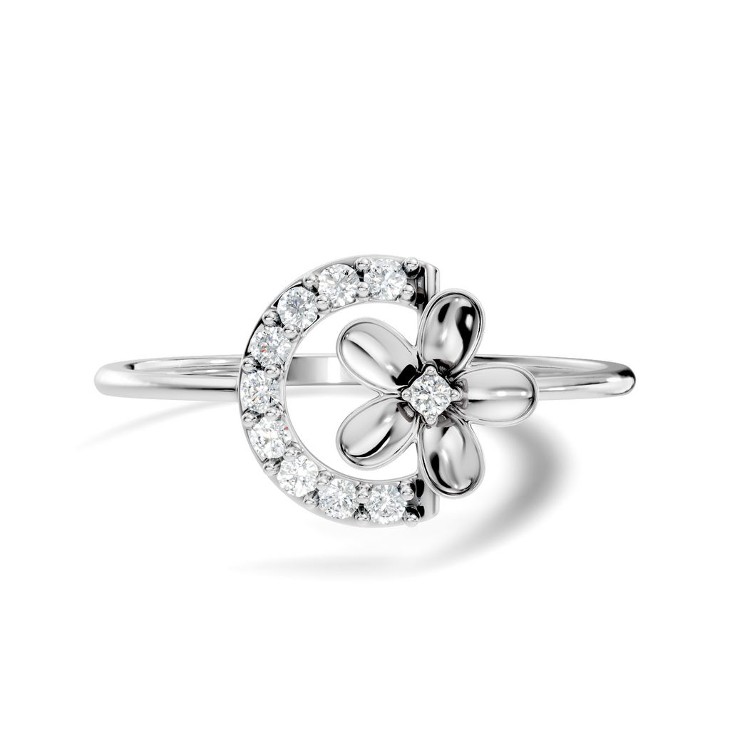 Gilded Moonlit Flower