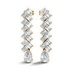 Crystal Herringbone Drops