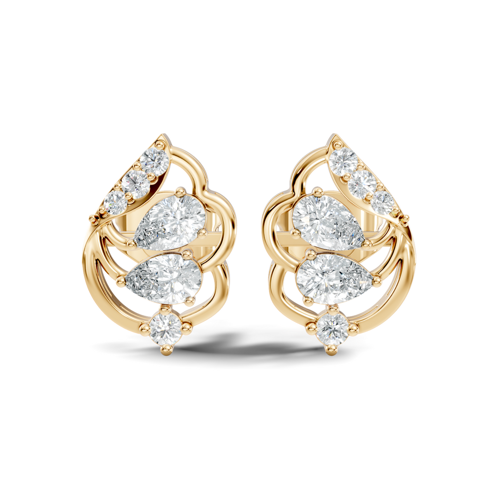 Dewdrop Filigree Studs