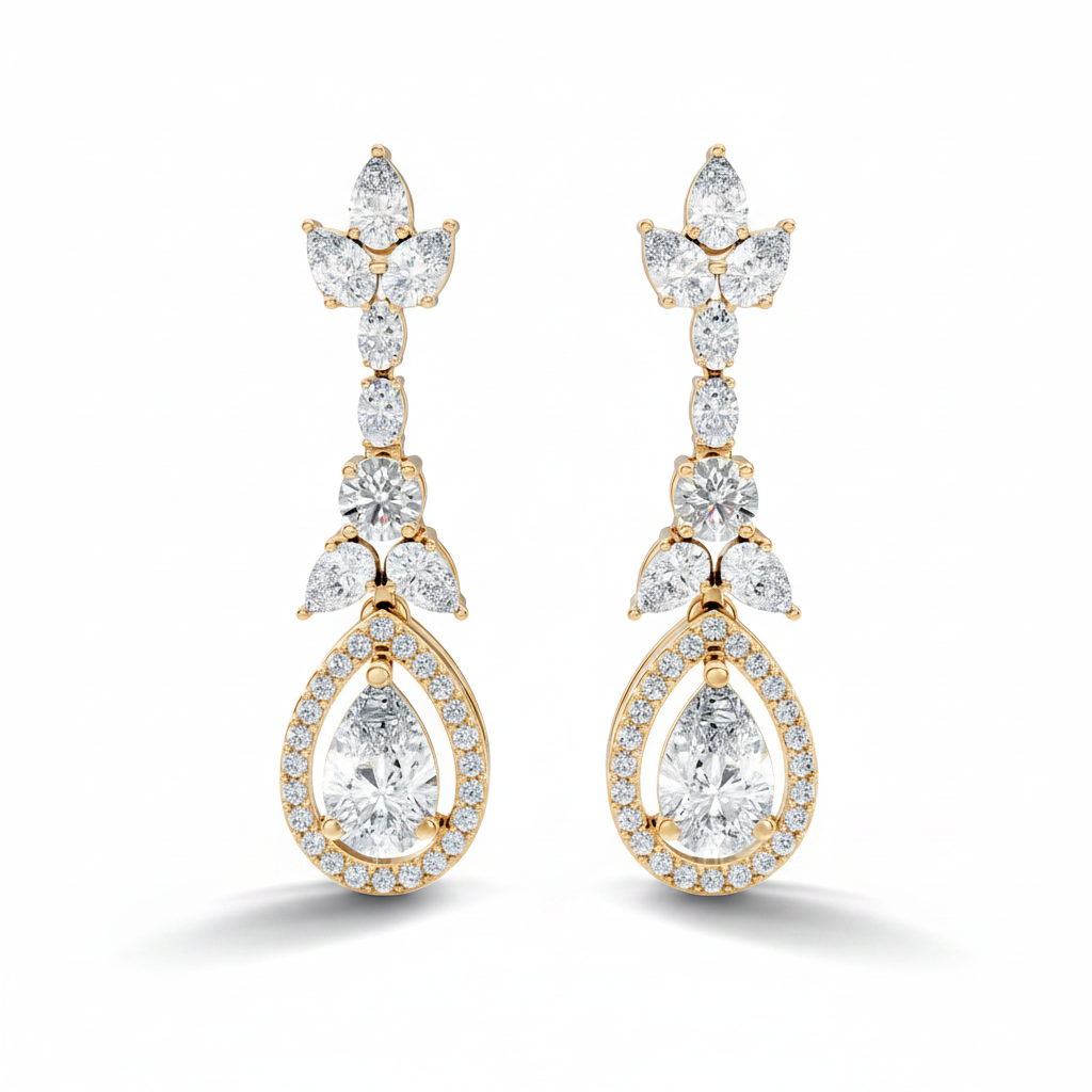 Teardrop Chandelier Drops
