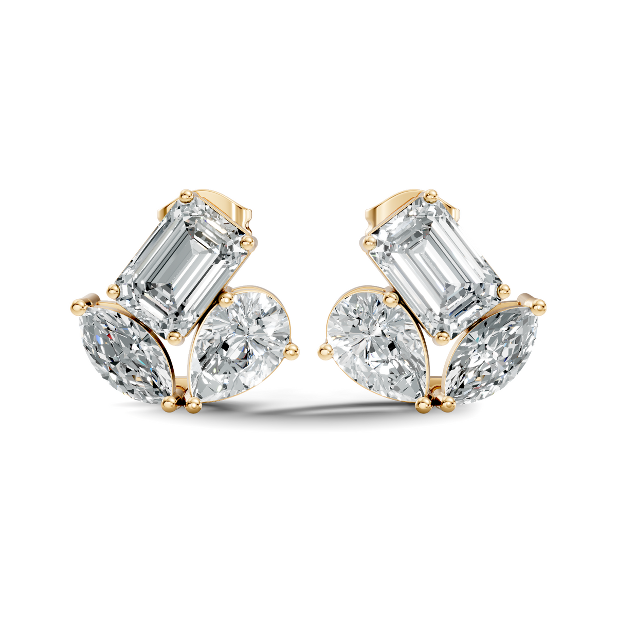 Winged Trio Studs